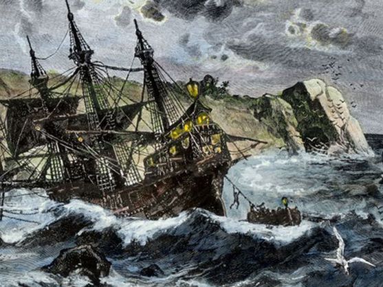 El naufragio de la nave de Becerra